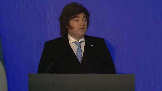 Javier Milei anunció una baja en las retenciones.