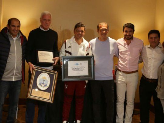River recibió un reconocimiento de la provincia de Neuquén.
