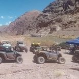 Vehículos ingresaron sin permiso y dañaron la superficie en La Pampa del Leoncito. Vehículos ingresaron sin permiso y dañaron la superficie en La Pampa del Leoncito.