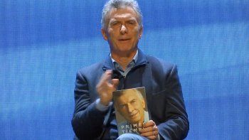 Mauricio Macri presentó su libro en Mendoza.