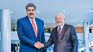 Nicolás Maduro y Lula da Silva en el palacio del Planalto.