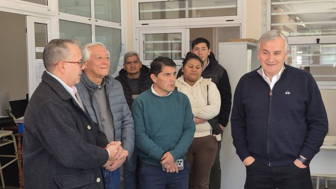 Morales visitó al intendente de la ciudad de Perico, Rolando Pascual Ficoseco.