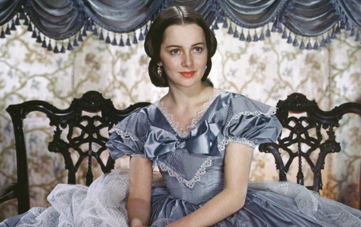 De Havilland. Su caracterización en “Lo que el viento se llevó”.