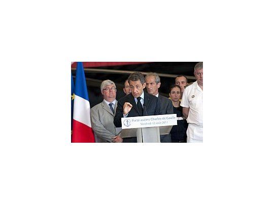 El presidente francés, Nicolas Sarkozy.