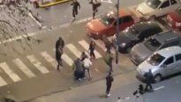 Hinchas de Boca y Colo Colo