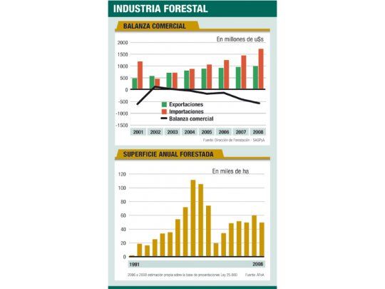 Déficit forestal en la Argentina