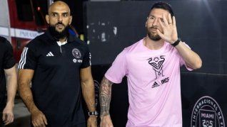 El enigmático seguridad de Messi desafió al polémico norteamericano.