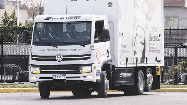 modelo. El camión VW e-Delivery tiene una autonomía de 250 km.