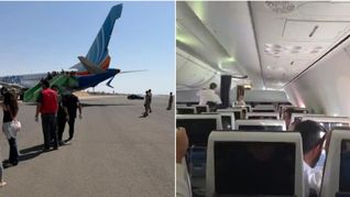 El vuelo FZ 1073 viajaba desde Dubái hacia Tel Aviv con 174 personas a bordo.