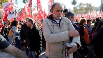 Eduardo Belliboni, líder del Partido Obrero.