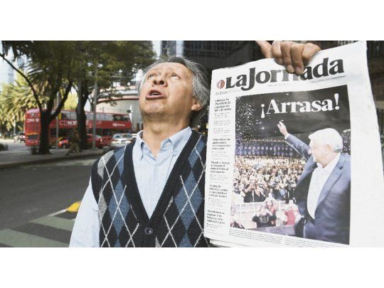 Contundente. Las portadas de los diarios mexicanos dieron cuenta del abultado triunfo de López Obrador.