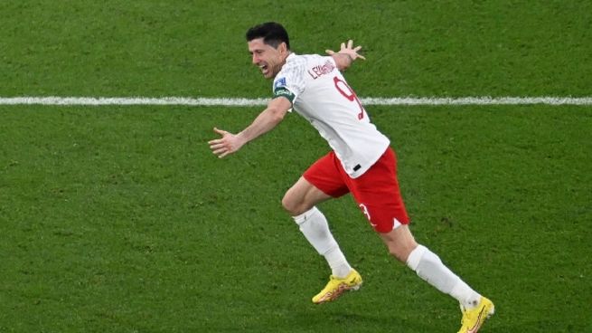 Victoria de Polonia ante Arabia Saudita. 