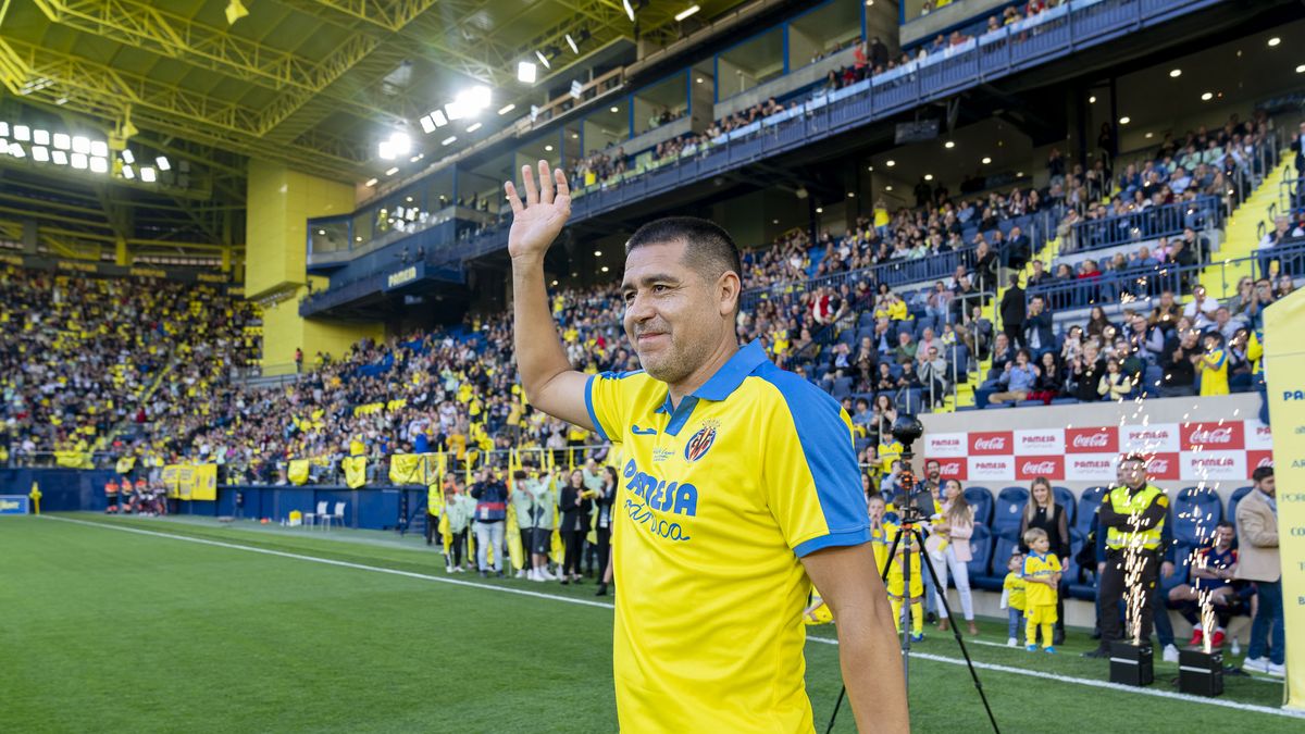 Villarreal celebrated its centenary with Riquelme, Palermo and a dozen other stars
