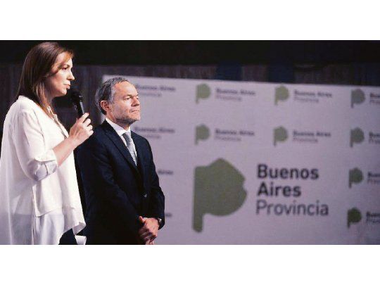 Puja. María Eugenia Vidal y el ministro de Justicia, Gustavo Ferrari, firmaron un decreto en el que rechazaron un planteo de equiparación salarial de jueces. Ahora los magistrados vuelven a la carga.