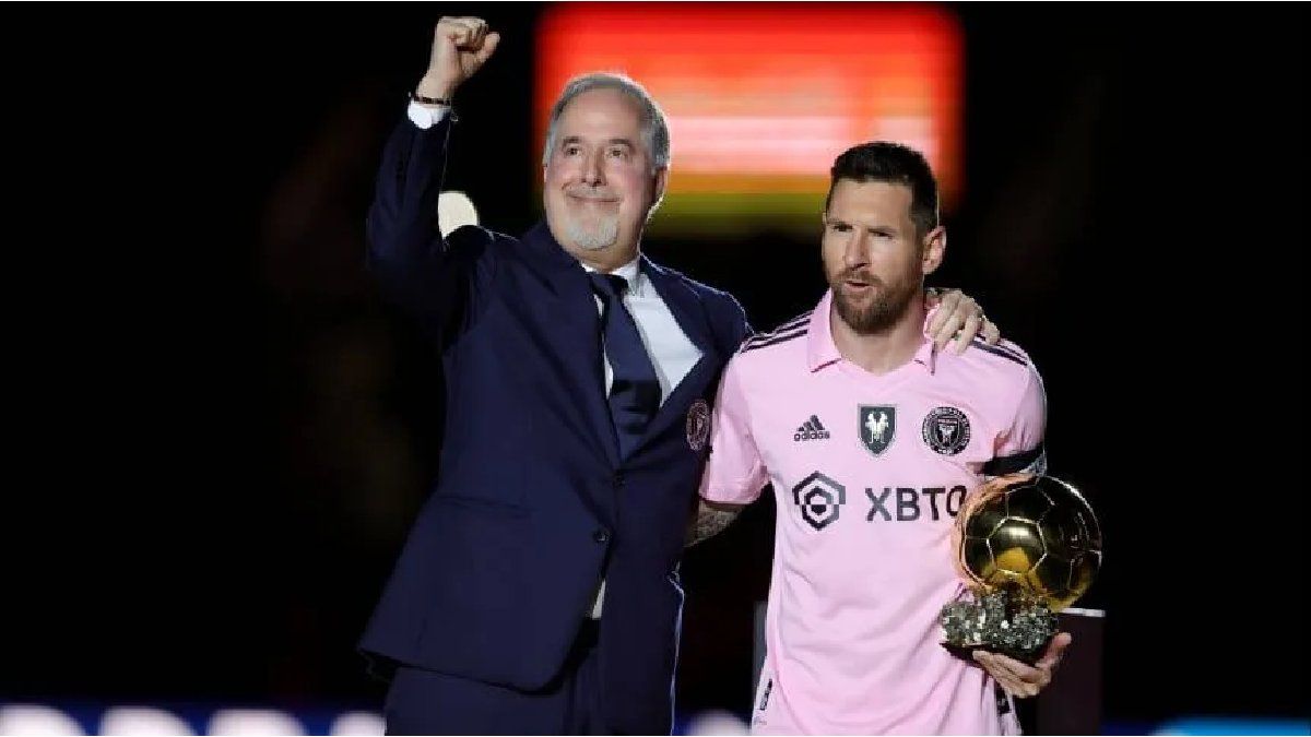 The president of Inter Miami spoke about the renewal of Lionel Messi and the hiring of Neymar