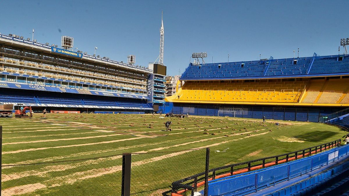 Boca released details of the works in the Bombonera