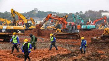 Ante la emergencia, la ciudad de Wuhan está construyendo un nuevo hospital