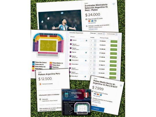 En reventa piden más de $15 mil para ver el partido de Argentina