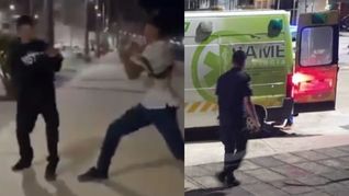 El agresor, menor de edad, continúa detenido.