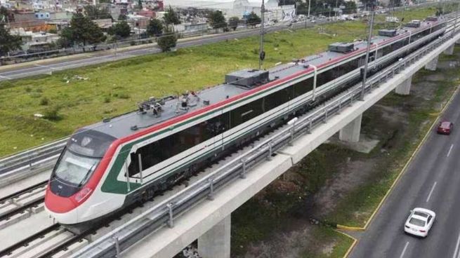 AIFA-PAchuca, uno de los nuevos trenes.