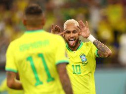 Alegría. Brasil dominó a Corea del Sur de principio a fin y se metió en cuartos casi sin transpirar.