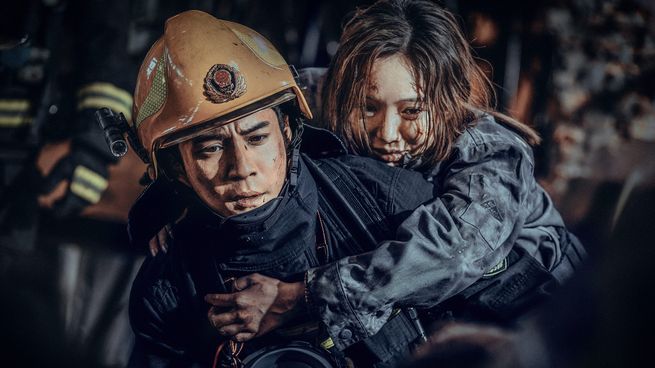 Una escena de Sismo Magnitud 9.5, el film catástrofe de&nbsp;Oxide Pang Chun
