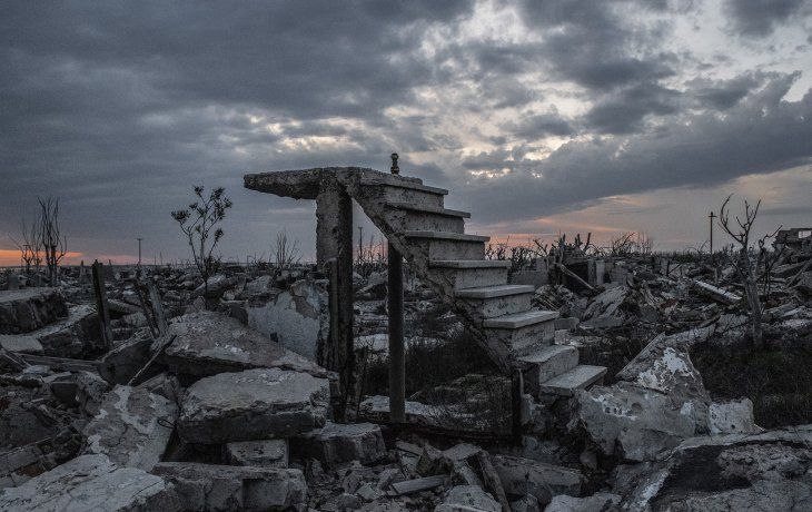 villa epecuen: el lugar que combina con belleza una historia pasada por agua
