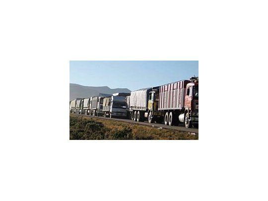Restricción de camiones por el recambio turístico