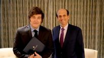 Archivo. Milei volverá a encontrarse con el controverdido inversor Michael Milken.