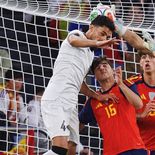Merchas Doski sorprendió con un zurdazo desde el borde del área que sorprendió al arquero español Joan García y anotó el gol del empate. Merchas Doski sorprendió con un zurdazo desde el borde del área que sorprendió al arquero español Joan García y anotó el gol del empate.