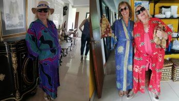 carrio se sumo a los festejos de carnaval con unos coloridos atuendos