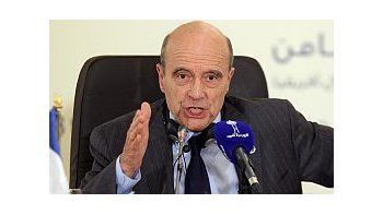 El canciller francés, Alain Juppé.