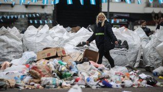 Recicladores urbanos en Buenos Aires.