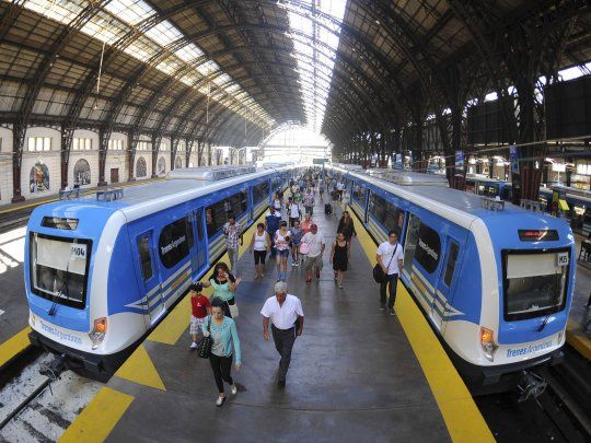 Estación Retiro de la Línea Mitre.