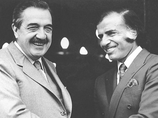 Pacto de Olivos. El acuerdo entre Raúl Alfonsín y Carlos Menem.