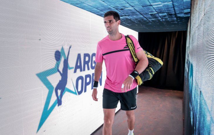 Federico Delbonis avanzó a la segunda ronda del Argentina Open donde jugará ante Diego Schwartzman.