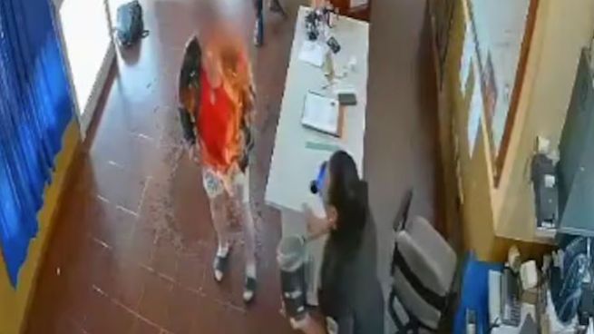 La mujer, de 63 años, sufrió quemaduras en el 35% del cuerpo y permanece internada en terapia intensiva