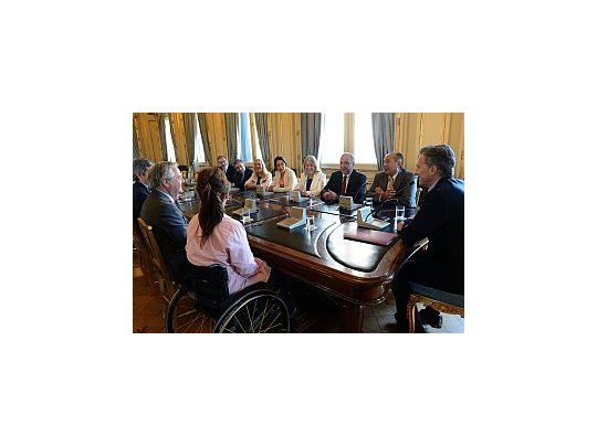 Macri se reunió con senadores de diversas fuerzas