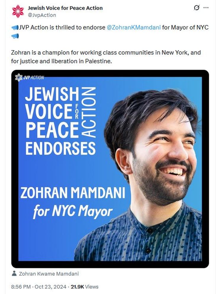 Algunas organizaciones judías, menores, se han “atrevido” a apoyar a Mamdani. Algunas organizaciones judías, menores, se han “atrevido” a apoyar a Mamdani.