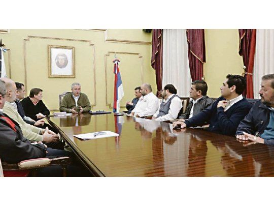 gestión. El mandatario encabezó la negociación con las distribuidoras locales para asegurar el precio de la garrafa de gas en toda la provincia.