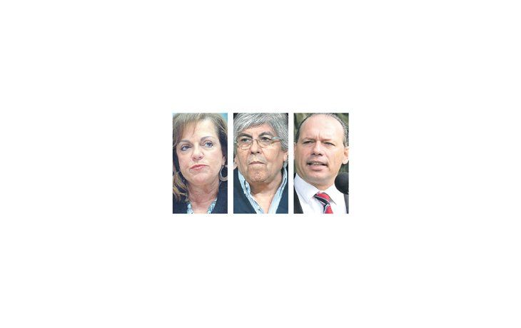 ámbito.com | Nilda Garré. Hugo Moyano. Sergio Berni