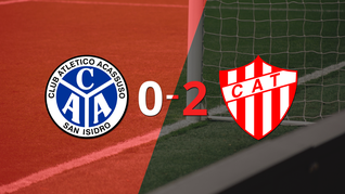 talleres (re), de visitante, derroto 2-0 a acassuso