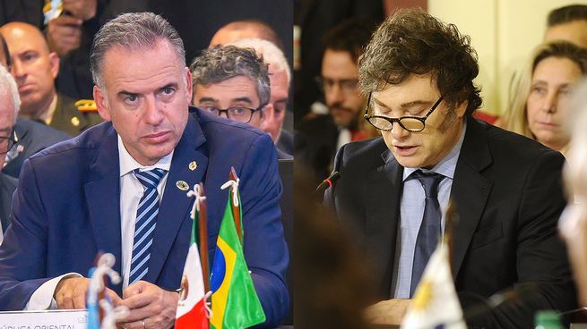 Yamandú Orsi y Javier Milei podrían volver a verse las caras en la Cumbre de Presidentes del Mercosur.