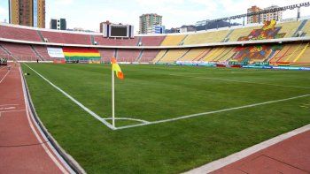 El Estadio Hernando Siles, a más de 3.600 metros de altura