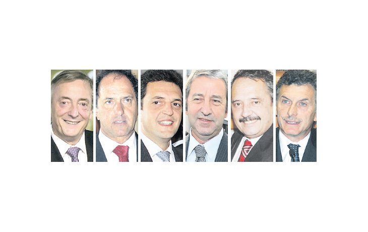 ámbito.com | Néstor Kirchner, Daniel Scioli, Sergio Massa, Julio Cobos, Ricardo Alfonsín, Mauricio Macri