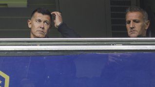 almiron se presento en boca: el plantel tiene que acostumbrarse a jugar cada partido como una final