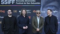 Darín estuvo acompañado por Hernán Goldfrid, director; Emanuel Diez, guionista; y Federico Posternak, productor del filme.