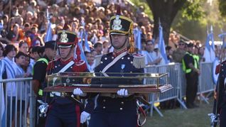 El sable corvo de San Martín El sable corvo de San Martín