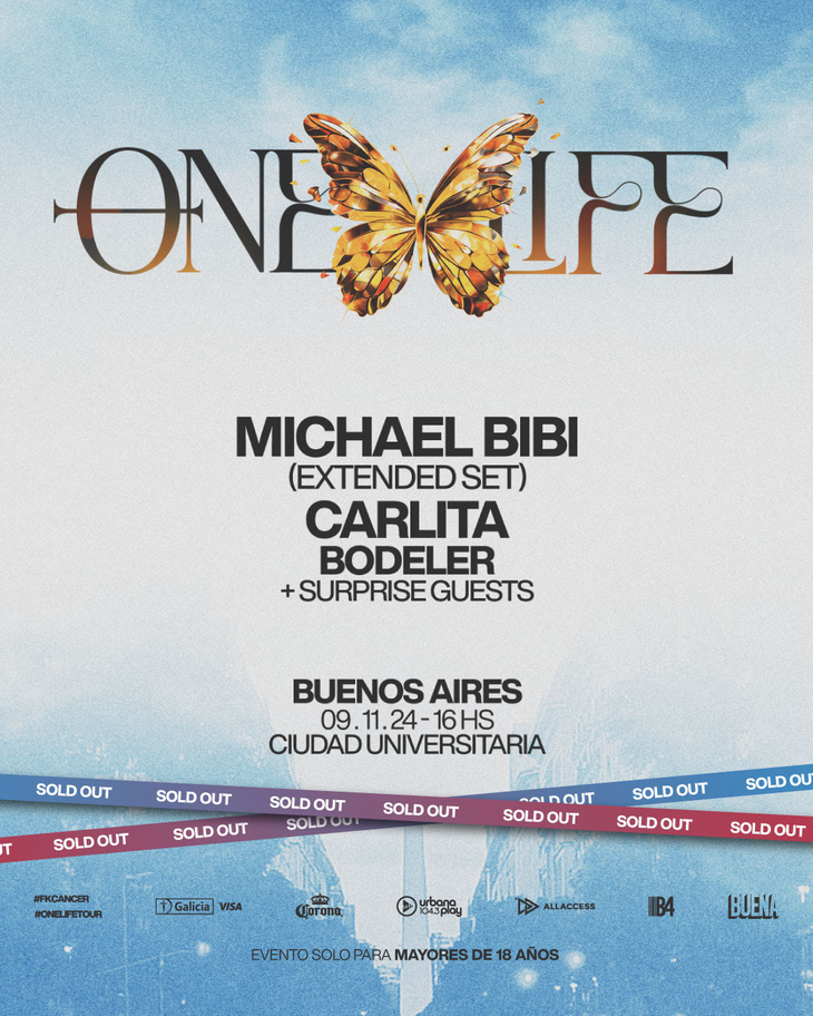 Michael Bibi arrives in Buenos Aires: everything you need to know before the show