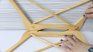 Old hangers can be used to make new furniture for your home. Old hangers can be used to make new furniture for your home.